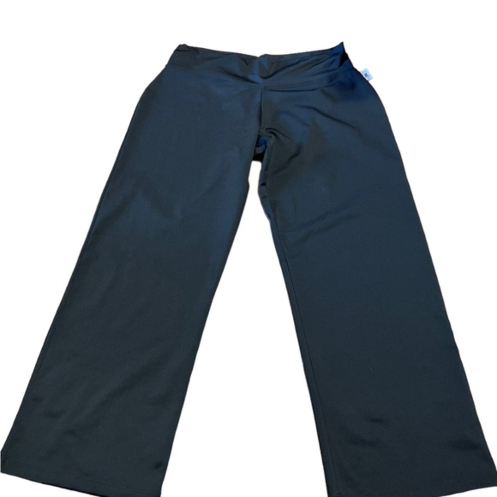 Biza Black Wide Leg Comfy Pants Made in the USA Size Large